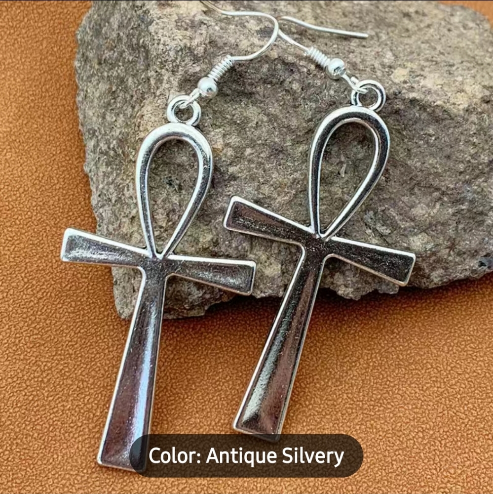 NWT Cross Earrings ✝️ - Picture 2 of 5